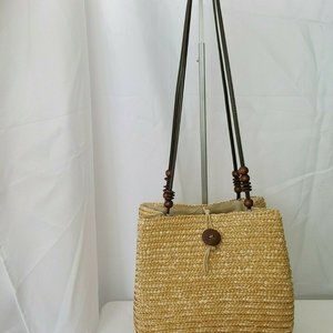 Sunbay Straw tote Handbag Bag Purse